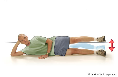 Side-lying leg lift